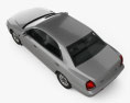 Hyundai Grandeur 2005 3D模型 顶视图