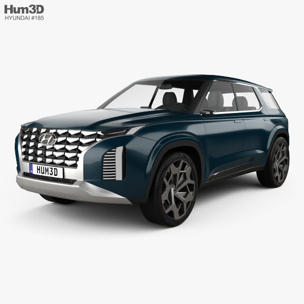 Hyundai HDC-2 Grandmaster SUV 2021 3D модель
