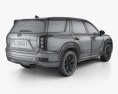 Hyundai Palisade 2021 3D 모델 