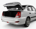 Hyundai Elantra (XD) CN-spec HQインテリアと 2013 3Dモデル