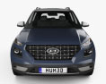 Hyundai Venue 2021 3d model front view