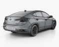 Hyundai Elantra Limited 2022 3D-Modell