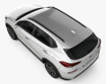 Hyundai Tucson 2020 3D模型 顶视图