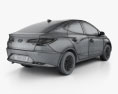 Hyundai HB20 S 2022 3D 모델 