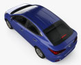 Hyundai HB20 S 2022 3D模型 顶视图