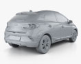 Hyundai HB20 X 2022 3D 모델 