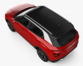 Hyundai ix25 2024 3D-Modell Draufsicht
