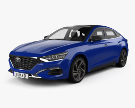 Hyundai Lafesta mit Innenraum 2018 3D-Modell