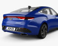 Hyundai Lafesta з детальним інтер'єром 2021 3D модель