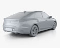 Hyundai Lafesta с детальным интерьером 2021 3D модель