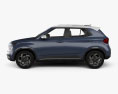 Hyundai Venue con interni 2021 Modello 3D vista laterale