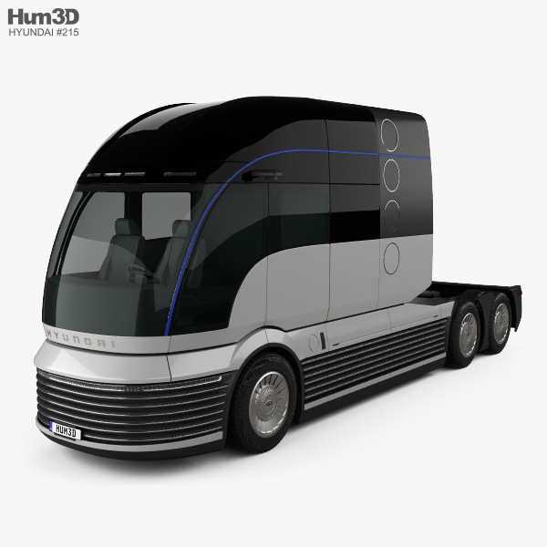 Hyundai HDC-6 Neptune Tractor Truck 2022 3D model