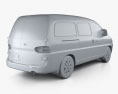 Hyundai H-1 Panel Van 2007 3D 모델 