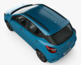 Hyundai i10 Grand Nios с детальным интерьером 2023 3D модель top view