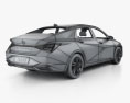Hyundai Elantra US-spec 2023 3D 모델 