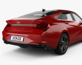 Hyundai Elantra US-spec 2023 3Dモデル