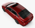 Hyundai Elantra US-spec 2023 Modello 3D vista dall'alto