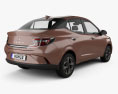 Hyundai Aura 2023 3D-Modell Rückansicht