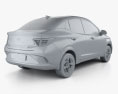 Hyundai Aura 2023 3D 모델 