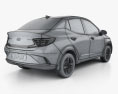 Hyundai i10 Grand sedan 2023 3D-Modell