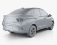Hyundai i10 Grand 轿车 2023 3D模型