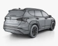 Hyundai Santa Fe 2021 3D модель