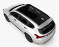 Hyundai Santa Fe 2021 3D модель top view