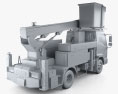 Hyundai Mighty DHT-150ASB Bucket Truck 2022 3Dモデル