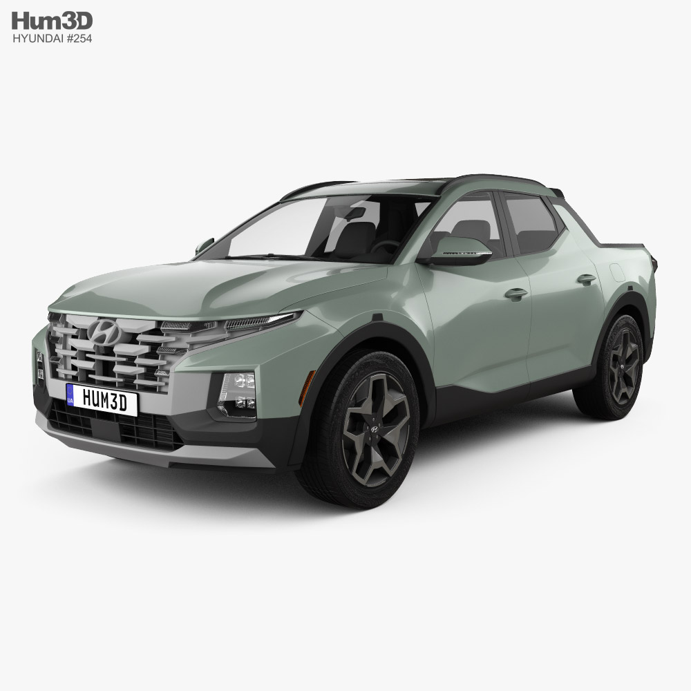 Hyundai Santa Cruz 2023 3D model