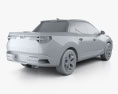 Hyundai Santa Cruz 2023 3D 모델 