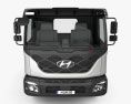 Hyundai Pavise Fahrgestell LKW 2022 3D-Modell Vorderansicht
