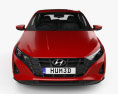 Hyundai i20 Asta 2024 3D 모델  front view