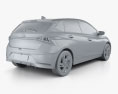 Hyundai i20 Asta 2024 3D-Modell