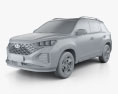 Hyundai ix35 CN-spec 2023 Modelo 3D clay render