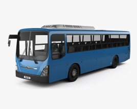 Hyundai Super Aero City Autobus 2019 Modèle 3D
