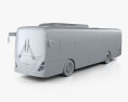 Hyundai Super Aero City Bus 2019 3D-Modell clay render
