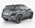 Hyundai Kona 2023 3D模型