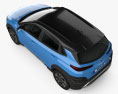 Hyundai Kona 2023 3D模型 顶视图