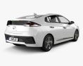 Hyundai Ioniq ibrido 2022 Modello 3D vista posteriore
