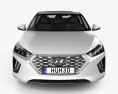 Hyundai Ioniq ibrido 2022 Modello 3D vista frontale