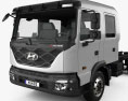 Hyundai Pavise Double Cab Chassis Truck 2022 3d model