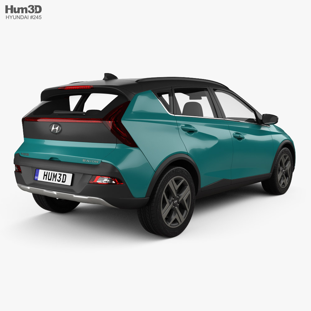 Hyundai Bayon 2024 Modèle 3D - Télécharger Véhicules on