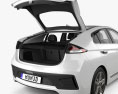Hyundai Ioniq hybrid mit Innenraum 2022 3D-Modell