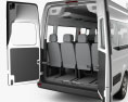 Hyundai H350 Passenger Van with HQ interior 2018 3d model