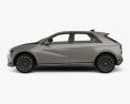 Hyundai Ioniq 5 带内饰 和发动机 2024 3D模型 侧视图