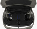 Hyundai Ioniq 5 с детальным интерьером и двигателем 2024 3D модель front view