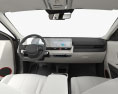Hyundai Ioniq 5 com interior e motor 2024 Modelo 3d dashboard