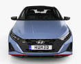 Hyundai i20 N 2024 3Dモデル front view