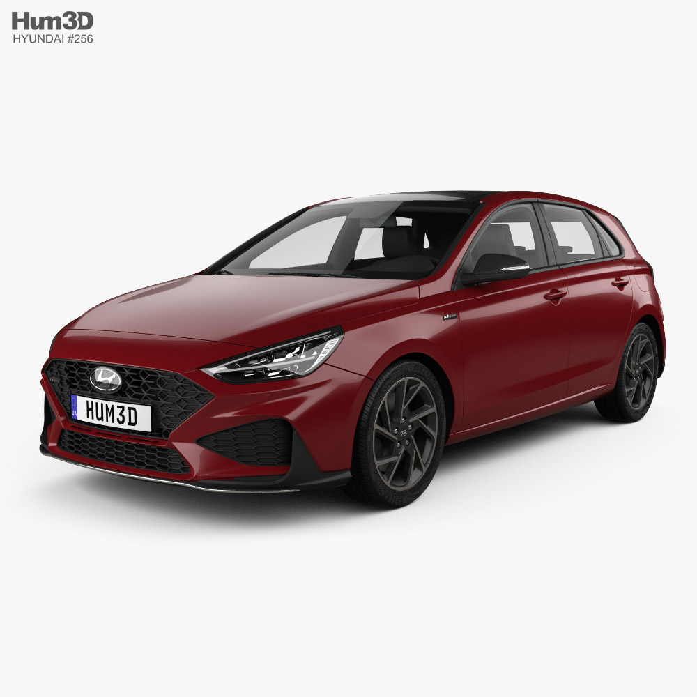 Hyundai i30 N-Line hatchback 2020 3D model