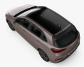 Hyundai i30 hybrid Fließheck 2023 3D-Modell Draufsicht